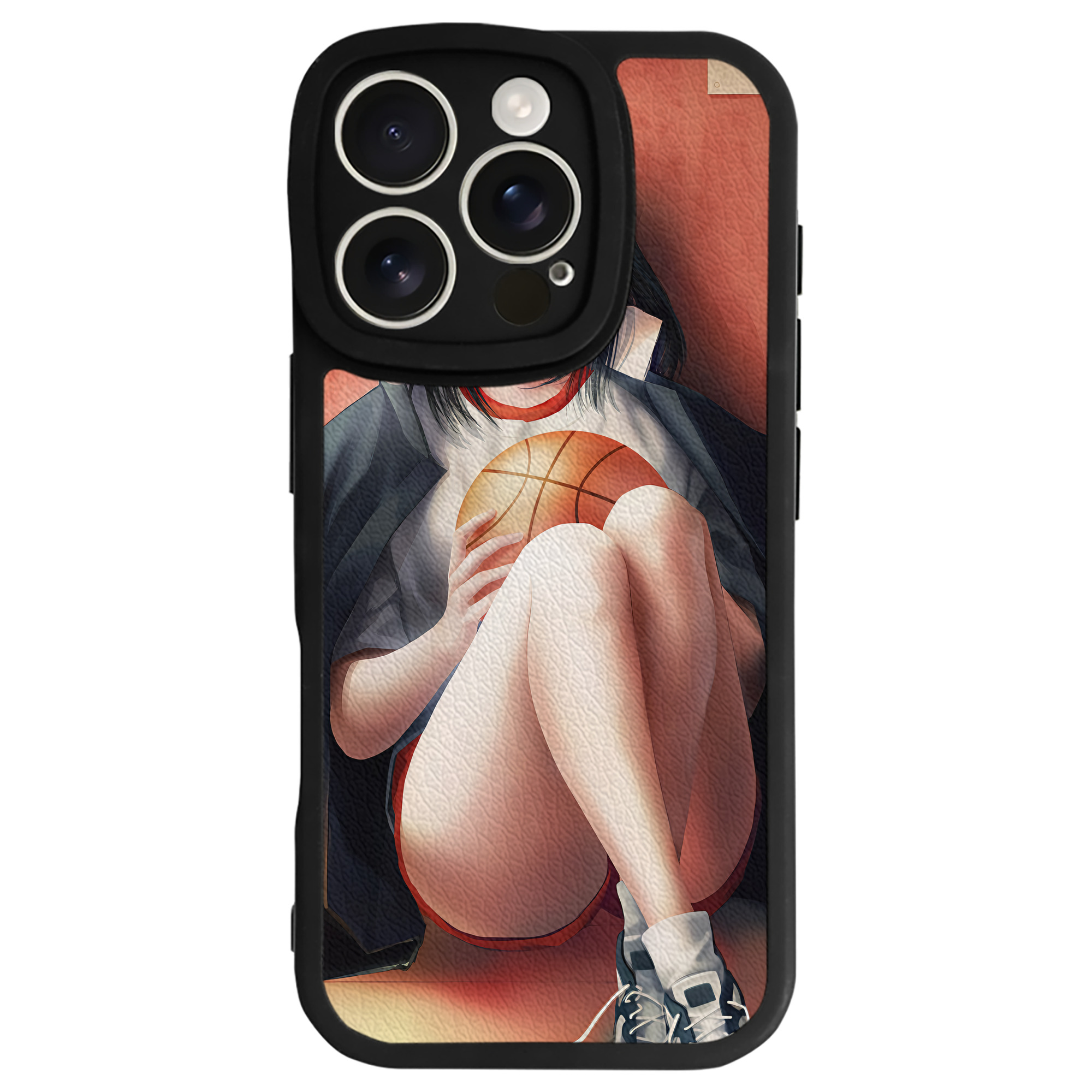 （画像用） SLAM DUNK／スラムダンク 【iPhone 16シリーズ対応】シリコンスマホケース（レザー調） 材質：シリコン
